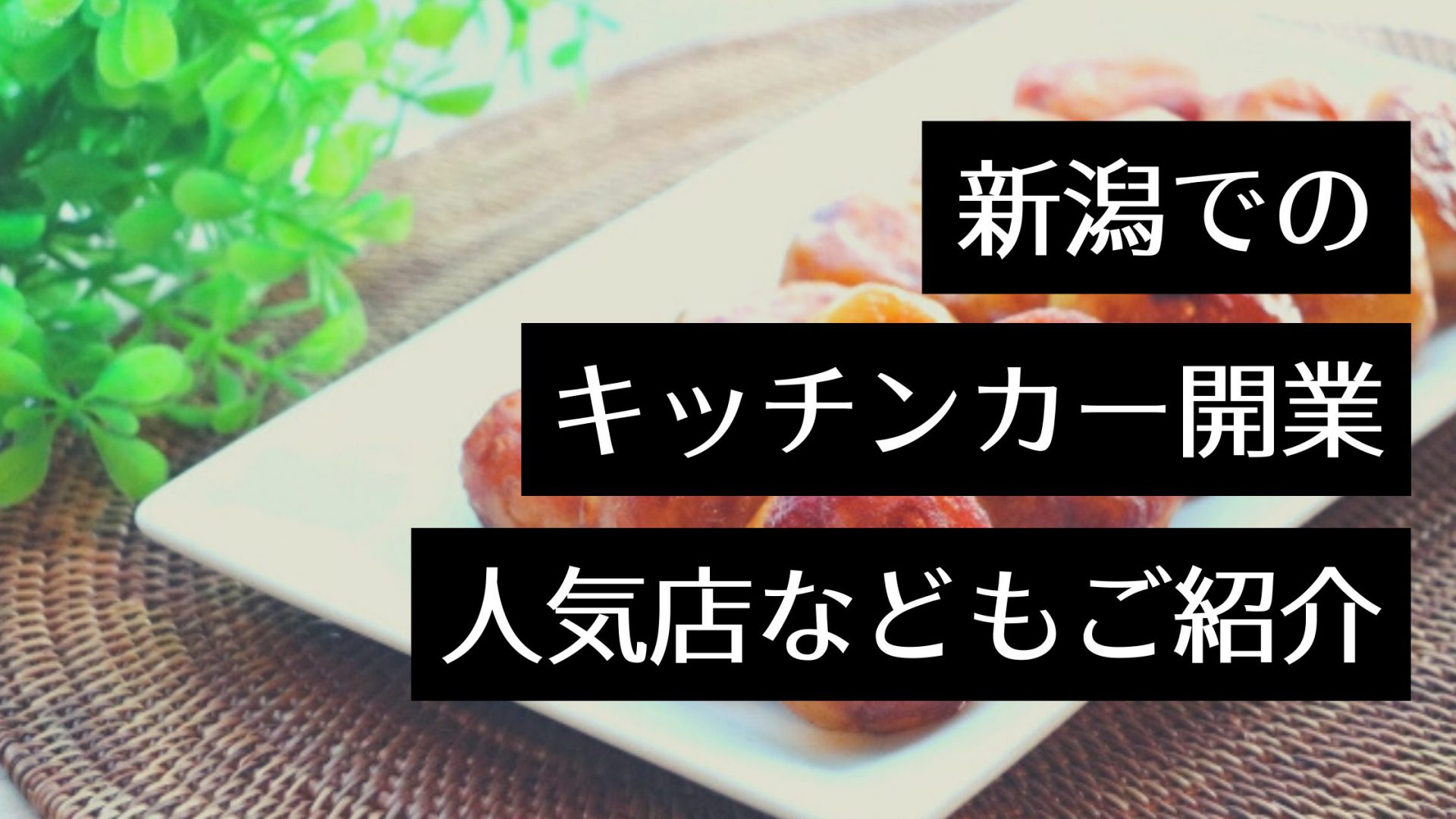 新潟県でキッチンカーを開業！出店場所・イベントのほか、人気店や製作会社を一挙ご紹介